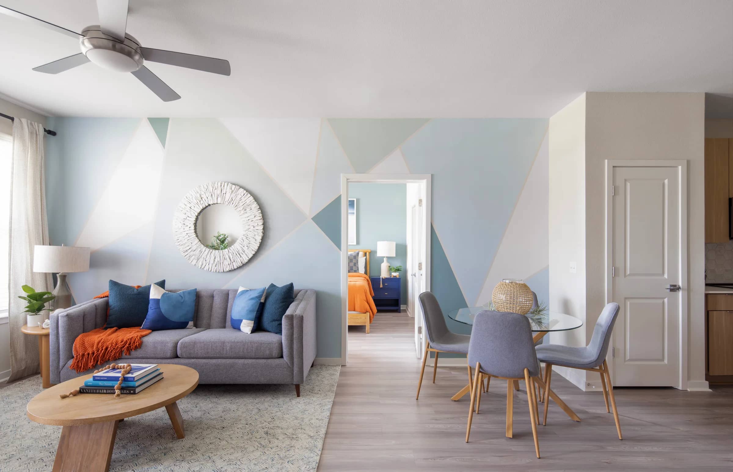 Aventon Meadows - Model Unit - Living Room Side