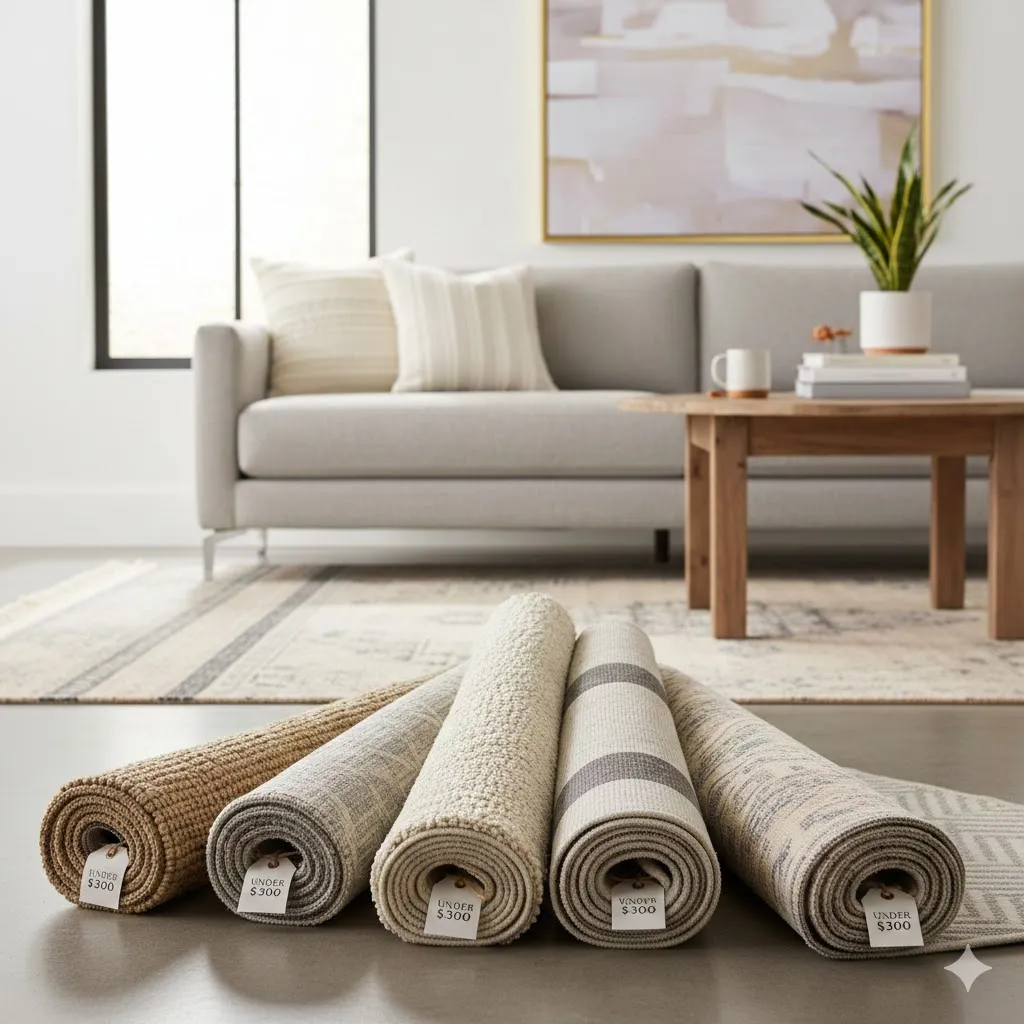 You Asked, I Delivered: My Top 5 Neutral Rugs Under $300 (That Actually Look Expensive!)