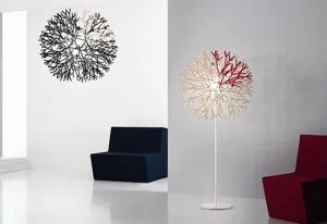 Lovely Coral Lamps by Pallucco