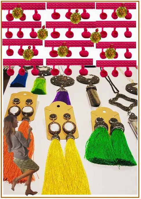 Tassel Your Way Over To A Field Of Pom Pom Fringe