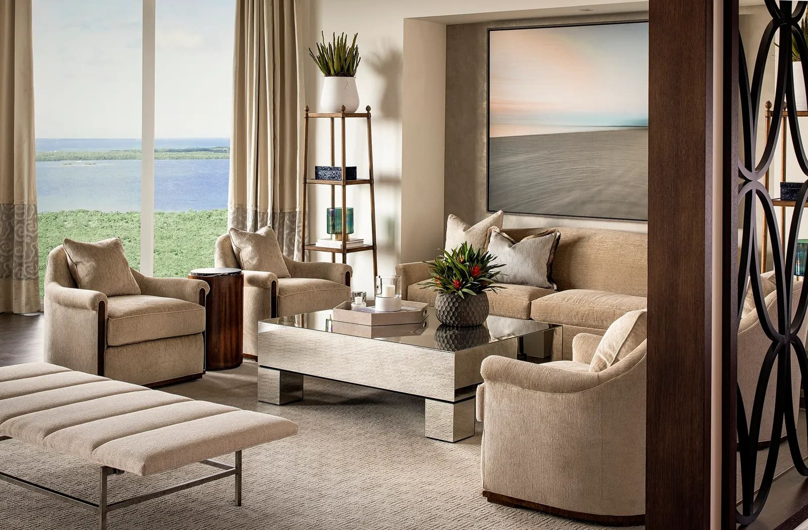 Spice Up Taupe Rooms With These Color Combinations