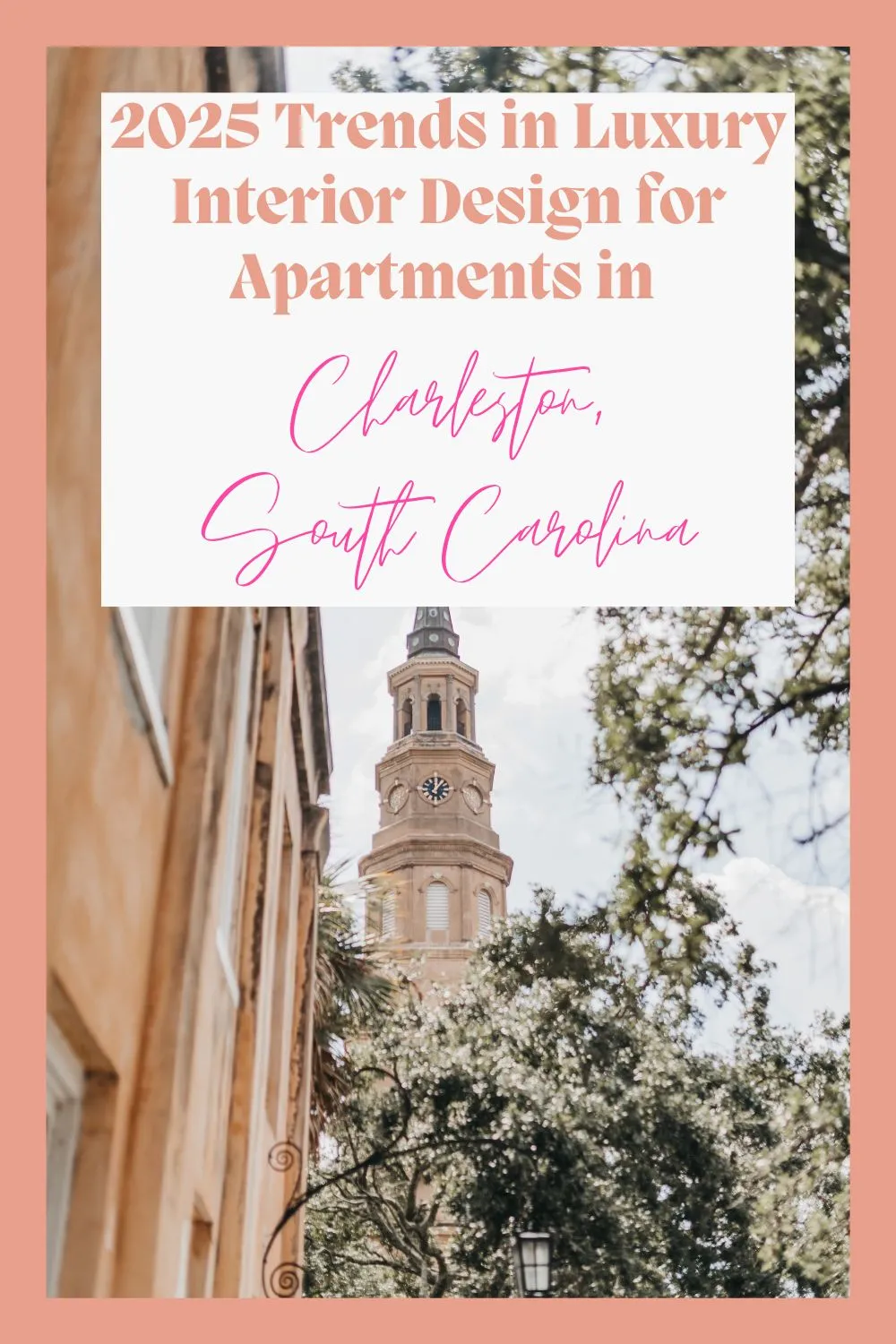 Trends in Luxury Interior Design for The Multi-family Apartment Community in Charleston, SC: what we are seeing in 2025 & beyond