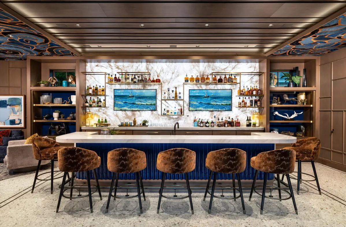 No More Man Cave: Elevating the Home Bar to Architectural Icon