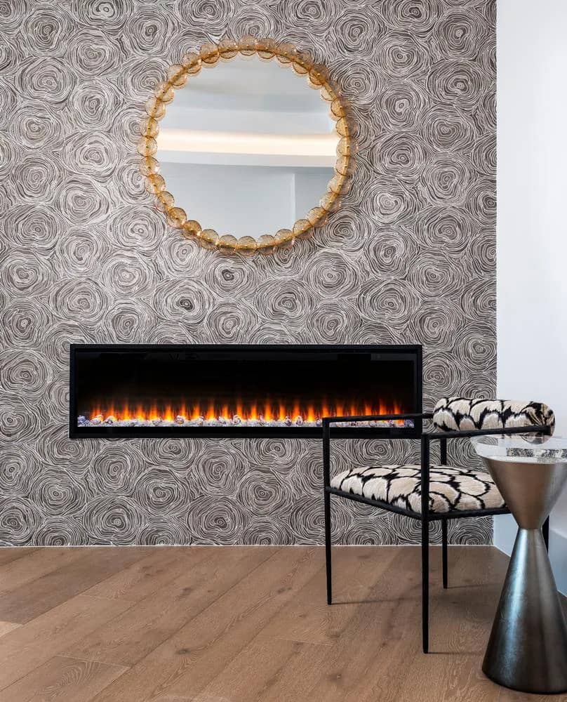 Ritz-Carlton Residences Naples — Fireplace Detail